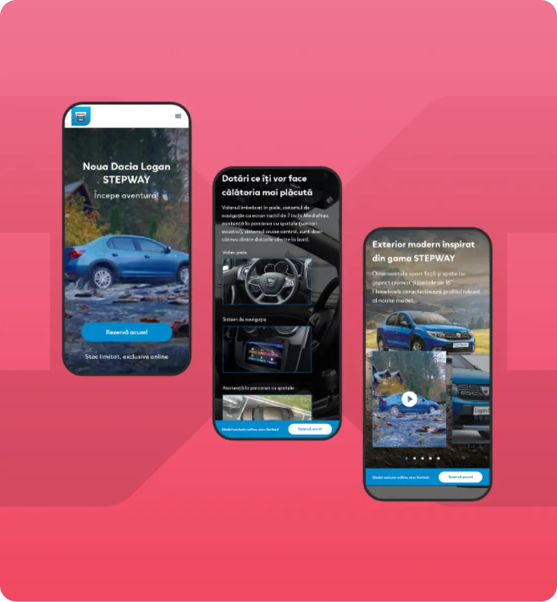 Dacia Logan Stepway Launch